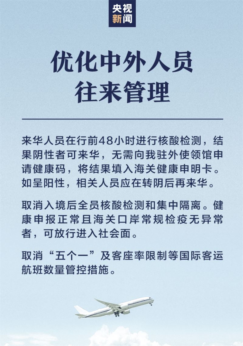 1月8日起，回国取消集中隔离，实施0-0政策，国内彻底放开护照申请！